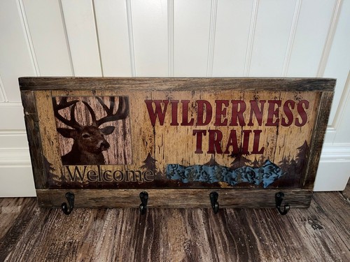 Rustic Western Hunting Wilderness Signs, Moose lodge Cabin, Man Cave Wall Gifts - 第 10/12 張圖片