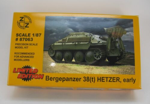 #87063 Kit Bergepanzer 38(t) HETZER early Z&Z Exclusive Modell-bausatz – 1:87 HO - Picture 1 of 2