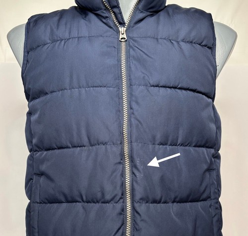 Boys Puffer Vest Size Youth XXL Navy Lightweight Cold Control Gap Kids - Picture 13 of 13