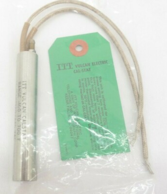 Vulcan 1A1B2 Y7 Cal-Stat Thermostat -100 to 700 Deg F 10/5 A 120/240V AC T5