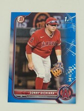 2022 Bowman Draft 1st Edition #BD-16 Sonny DiChiara Blue #/150