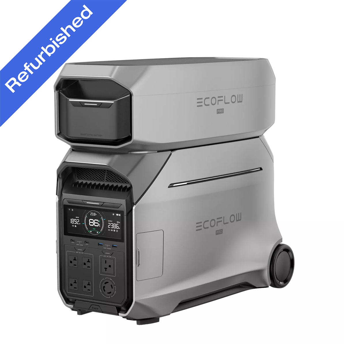 EcoFlow DELTA Pro 3 8000Wh Portable Power Station with Extra