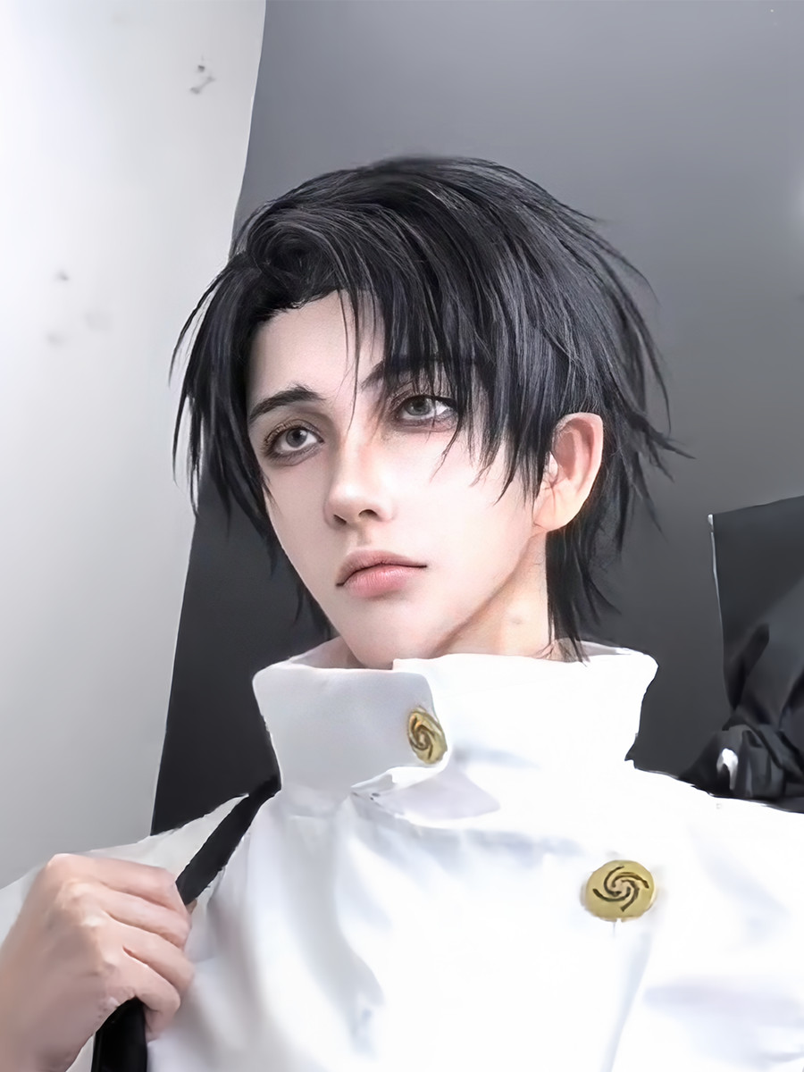 Jujutsu Kaisen Okkotsu Yuta Natural Hairpiece Cosplay Wig Emulate