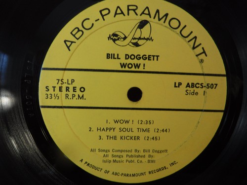 Bill Doggett, Wow, ABC Paramount Records LP ABCS 507, 1965, 7" 33 RPM EP, Blues - Picture 2 of 4