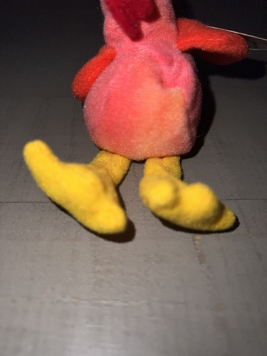 Ty Teenie Beanie Babies Strut the Rooster 1993 EXTREMELY RARE ERROR McDonald’s - Picture 7 of 7