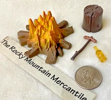 Schleich Adventure Camping Set CAMPFIRE/ Accessoies/ NO PERSON/ Lot NEW SEALED