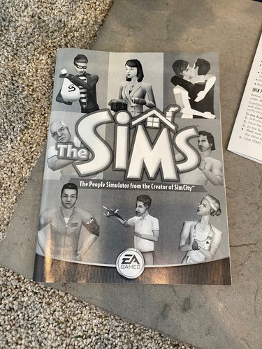 The SIMS People Simulator Vintage 2000 Windows 95/98 PC Game Maxis CIB -MINT! - Picture 11 of 13