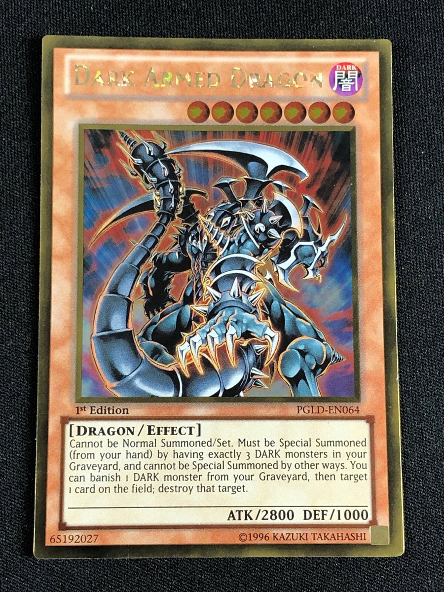 YUGIOH DARK ARMED DRAGON PGLD-EN064 1ST GOLD NM | eBay