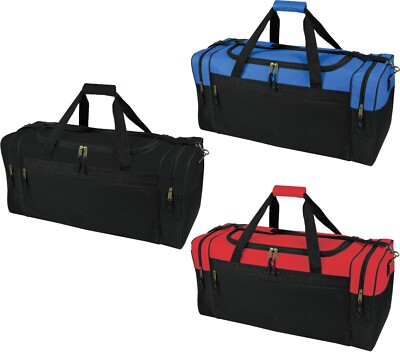 26'' Deluxe Gym Travel Duffel Bag Durable Large for Sports Gear Equipment