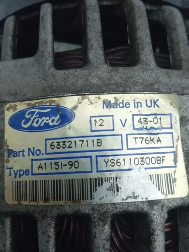 YS6110300BF Alternador para FORD FIESTA BERLINA (DX) * 2002 782085 - Imagen 3 de 6