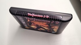 WOLFENSTEIN 3D with SAVE features for the Sega Genesis with case & cover-art