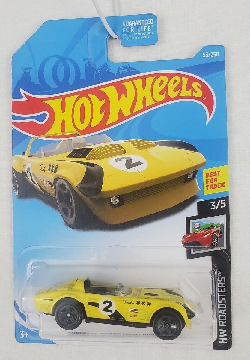 Hot Wheels Corvette Grand Sport Roadster HW Roadsters Yellow