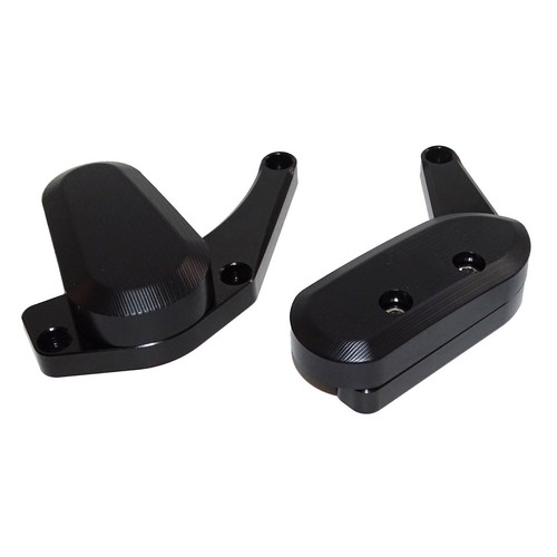 Black Engine Cover Crash Pad Sliders Protector For SUZUKI GSXR 1000 K9 2009-2016 - Picture 4 of 6