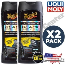 Meguiar's G15812 Ultimate Black Trim And Plastic Restorer Rubber & Vinyl - 12 Oz