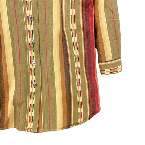 SILVERADO Shirt Womens Small Taylor Western Made In USA $193 M827 - Picture 4 of 10