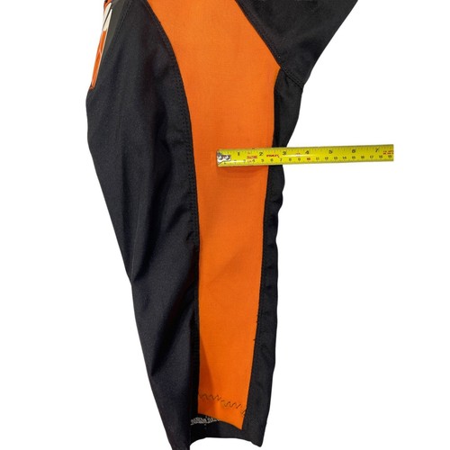 Answer Racing Synchron Performance Pants Adult 42" Orange Black Racewear NEW - Picture 10 of 22