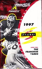 1997 Pinnacle Score NFL Football Box Factory Sealed 36 Packs Brett Favre Elway