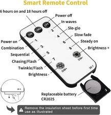 Minetom Globe String Lights, 33 Feet 100 Led Fairy Lights Plug in