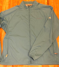 Adidas Climaproof - Fair Hills Resort Windbreaker - Women's Size XL - Light Blue