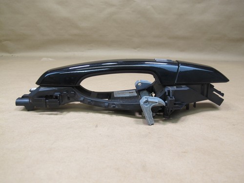 🥇12-15 RANGE ROVER EVOQUE L538 REAR LEFT DOOR EXTERIOR HANDLE BLACK OEM - Picture 9 of 12