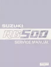 3 Hole Punch 1985 1986 1987 Suzuki RG500 Gamma Service Work Shop Repair Manual