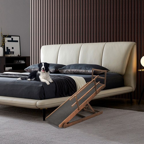 Rampa para perro para cama coche sofá camión plegable mascota rampa escaleras traje perro pequeño y grande - Imagen 36 de 54