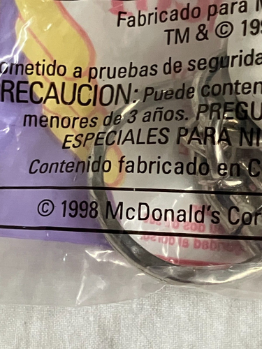 Bandai 1997 1998 McDonalds Happy Meal Tamagotchi # 5 Leuchtspielzeug - Bild 4 von 5