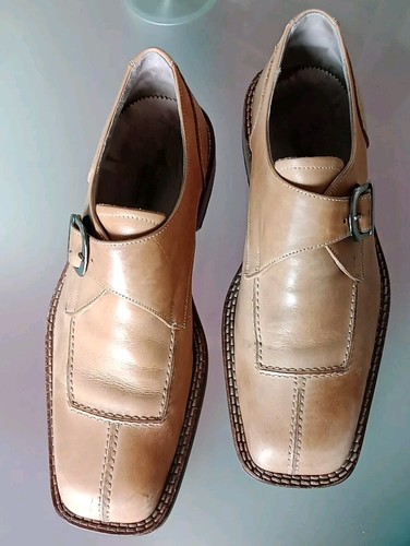 VIA STUDIO Lederschuhe Herren Gr.42 Made In Italy - Bild 4 von 7