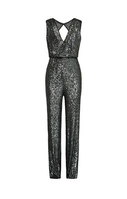 ⭐️BCBG MAXAZRIA BCBGMAXAZRIA White Haida One-shoulder Jumpsuit - Runway Catalog