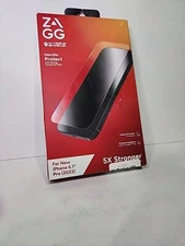 ZAGG Apple iPhone 15 Pro Max Glass EliteScreen Protector, 5X Stronger 