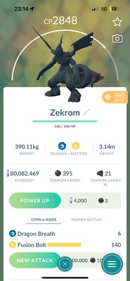 Zekrom PoGo Trade - Tausche nach 30 Tagen werde Ultra Freunde
