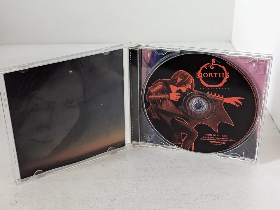 Mortiis The Stargate 1999 Earache Ambient Metal CD Fast Shipping Worldwide  - Bild 2 von 4