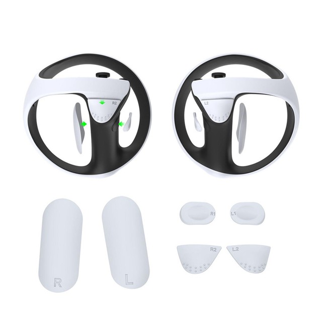 for PS5 VR2 Gamepad Anti Slip Silicone Pad Soft Protective Silicone for PS5 VR2 Gamepad Anti Slip Silicone Pad Soft Protective Silicone