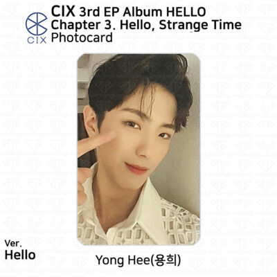 CIX 3rd EP Album Hello Chapter 3 Strange Time Official