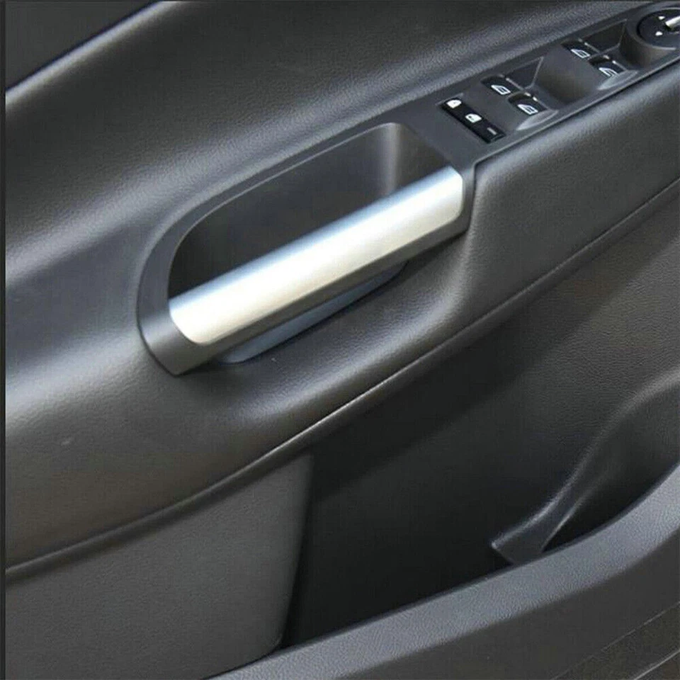 For Ford Escape 13-19 Front Driver Side Door Handle Grab Trim Molding LH Silver - Image 2 of 4