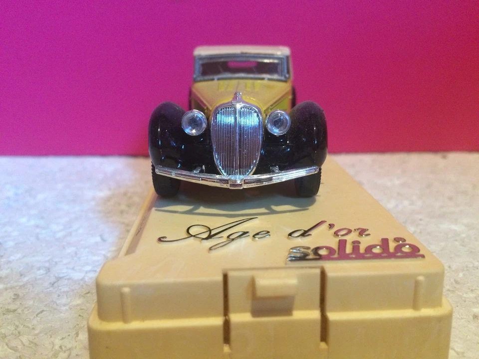 SOLIDO SUPERBE DELAHAYE 135 M 1/43 NEUF EN BOITE E12 - Photo 3/4