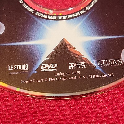 STARGATE Special Edition vtg original movie dvd 1994 Widescreen