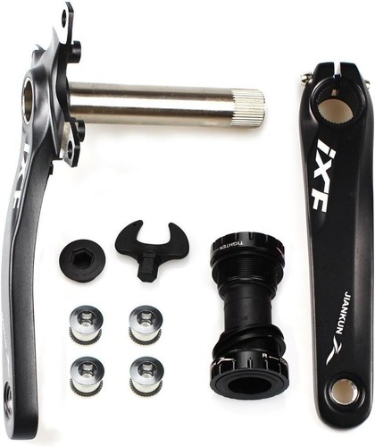 Lightweight 170mm Crank Set with Bottom Bracket & Tools - Shimano/FSA Compatible - Picture 3 of 9