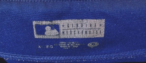 Chicago Cubs True Fan Jersey Men's XL Blue MLB Genuine Merchandise - Picture 2 of 8