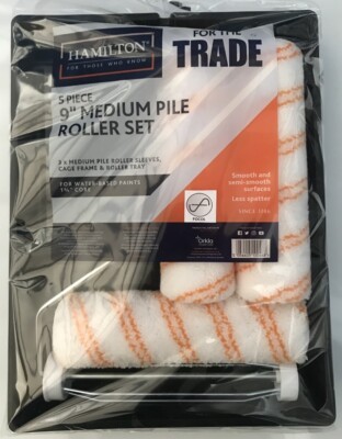 Hamilton for The Trade 5-teiliges Farbroller-Set 9'' x 1,75'' INKL. MWST