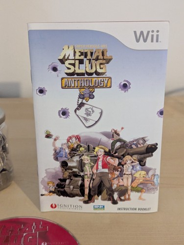 Metal Slug Anthology Nintendo Wii - VGC, Tested & Complete with Manual UK! - Imagen 8 de 12