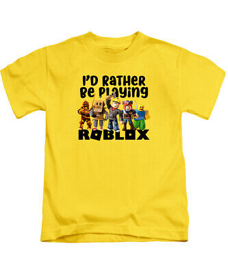 I'd Rather Be Playing Roblox T-Shirt - Child & Adults - – Furniture City  Graphics