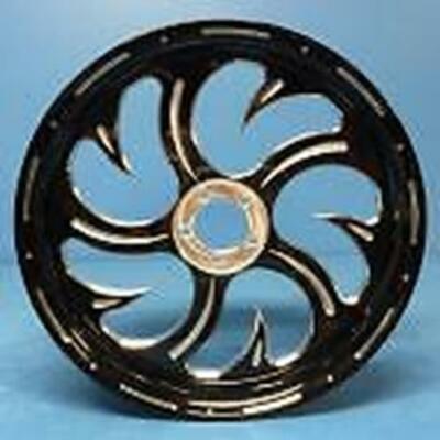 14インチ マッドシャーク ZX-14 300 BLACKCONTRAST SHARK TOOTH WHEEL PACKAGE 2012-2020