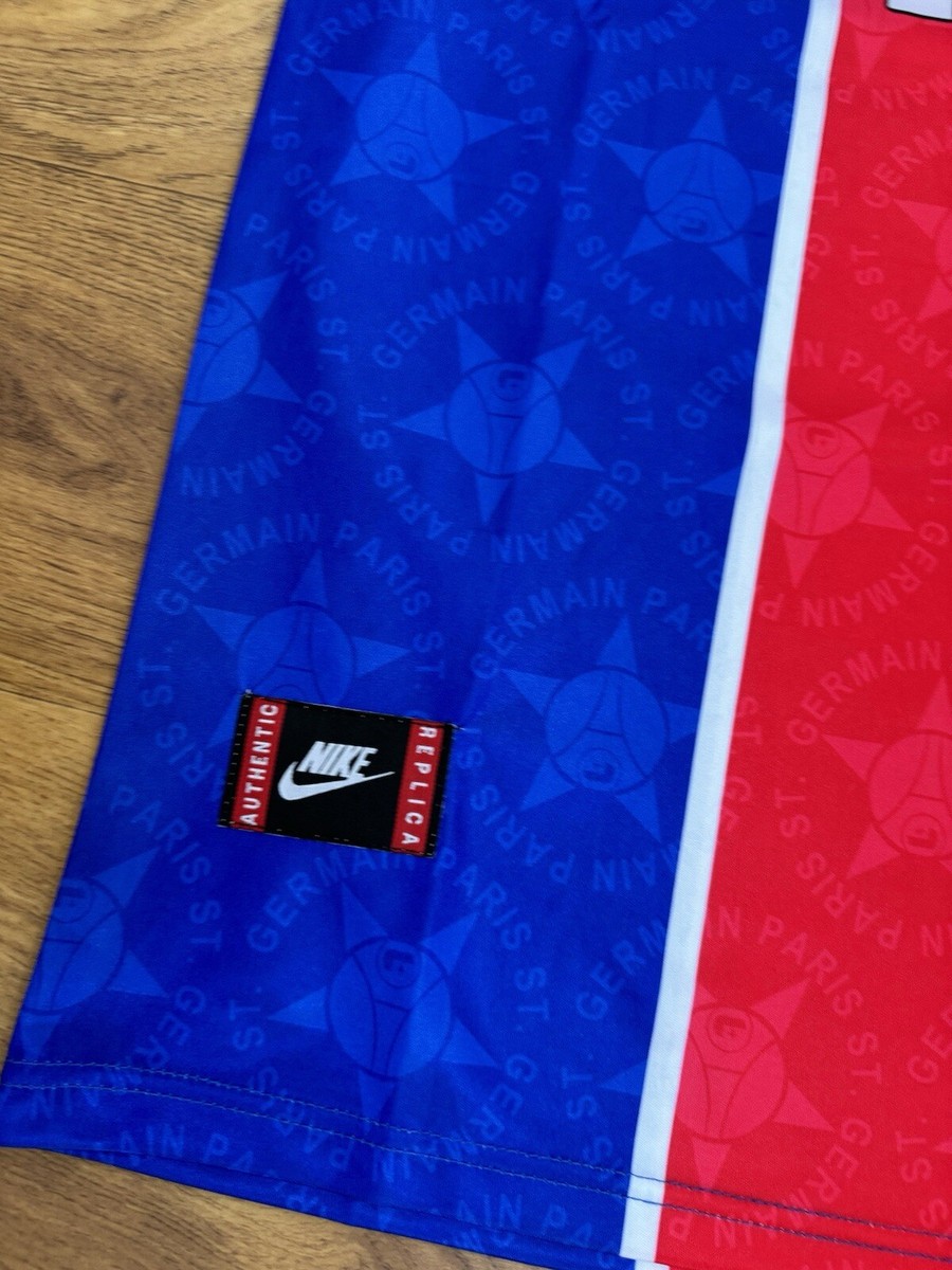 1997-98 NIKE Paris Saint-Germain FOOTBALL Shirt XL PSG