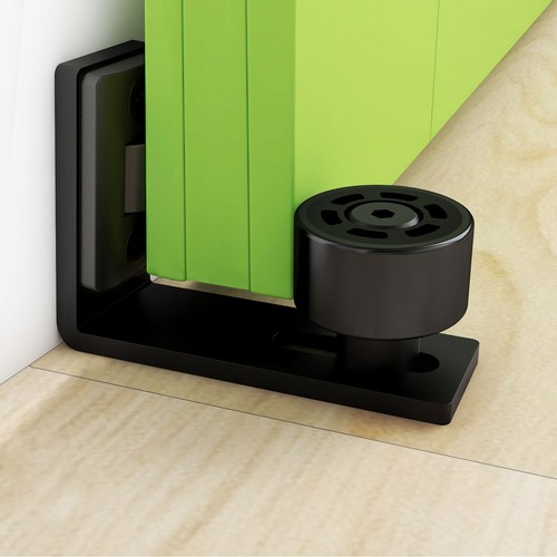Adjustable Sliding Barn Door Floor Guide Wall Mounted Bottom Stay Guide fr Door - Bild 10 von 13