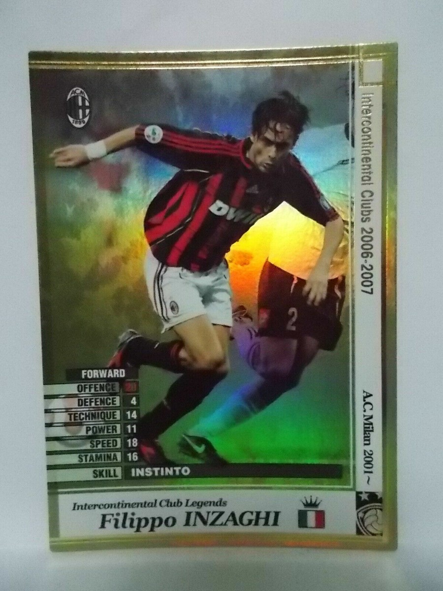 Panini WCCF Insert AC Milan 2006 ~ 2015 | eBay