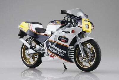 アオシマ スカイネット 1/12 Honda NSR250R SP ロスマンズ Aoshima Skynet 1/12 Finished Diecast Honda NSR250R SP '88 Rothmans