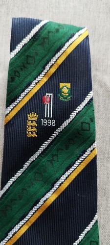 1998 ECB/CORNHILL INSURANCE OFFICIAL TOUR TIE (ENGLAND Vs SOUTH AFRICA) - Picture 2 of 3