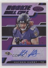 2018 Certified Mirror Purple 9/10 Hayden Hurst #RC-HH Auto fm0