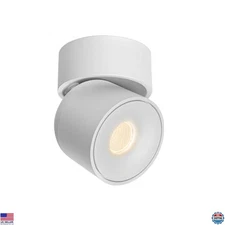 9W LED Ceiling Spot Light Fixture, Dimmable 3000K, 360° Pivoting, Accent